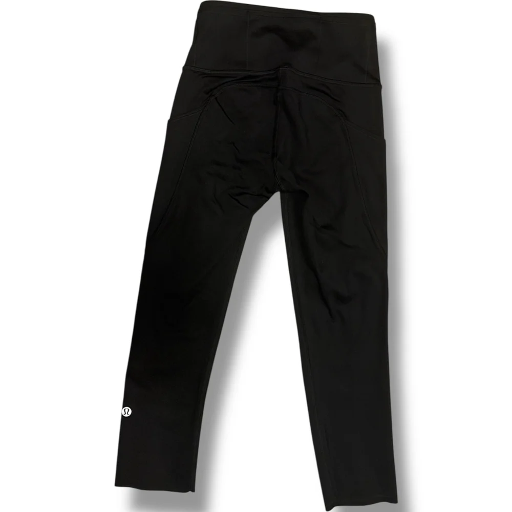 Lululemon Black Fast & Free Leggings Size 2